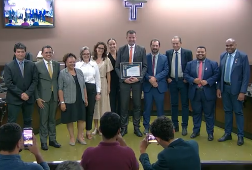 Coelho com vereadores e outros reitores de universidades federais